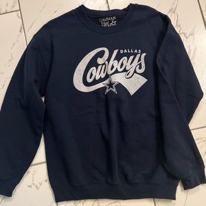 NFL Dallas Cowboys Women’s Navy Crewneck sweatshirt Size M